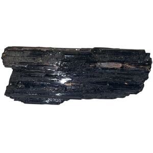 Black Tourmaline Crystal Mineral Specimen Rough Schorl Energy Stone 1Lb